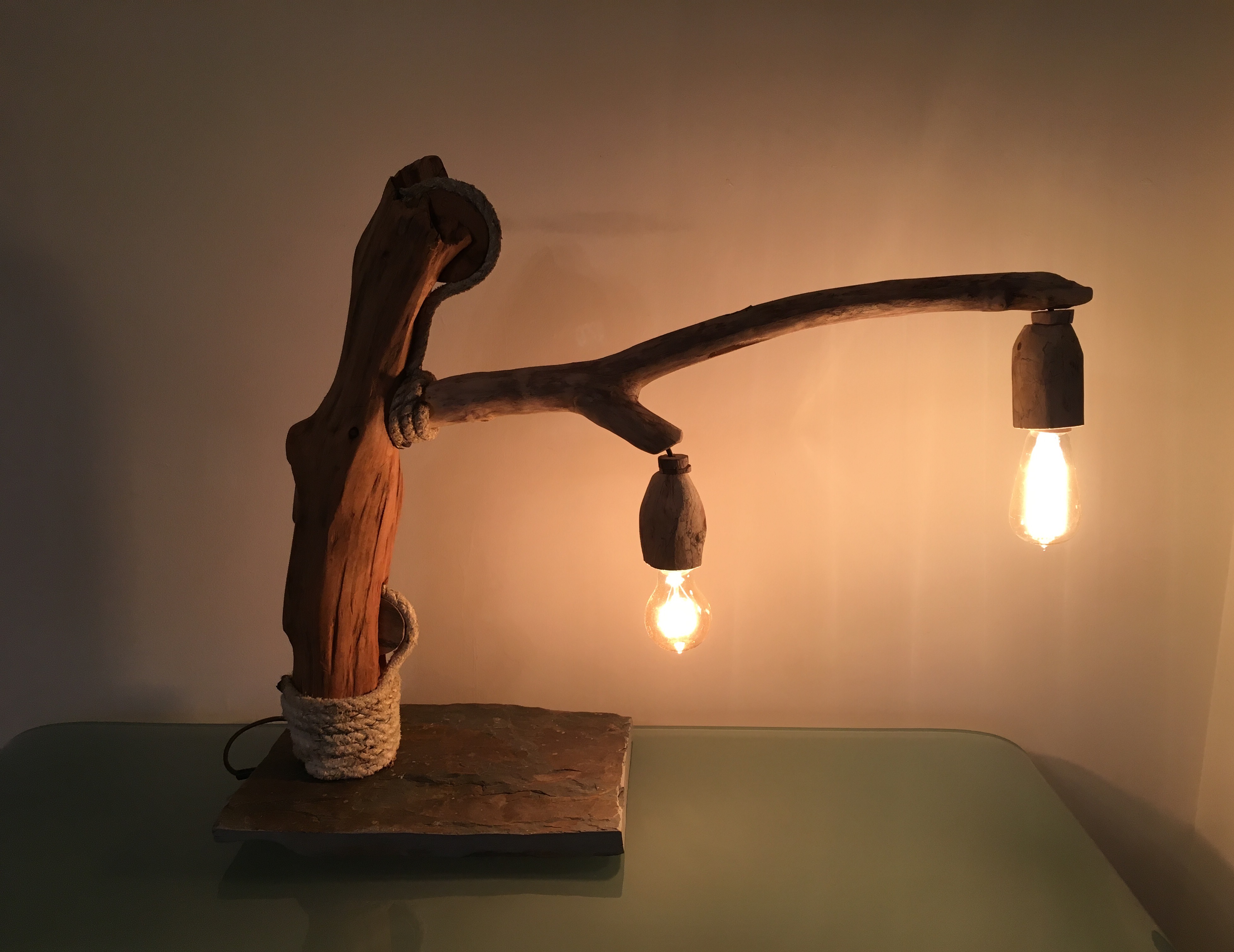 Driftwood short lamp 8